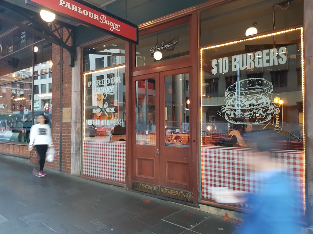@ Parlour Burger at George St. Sydney