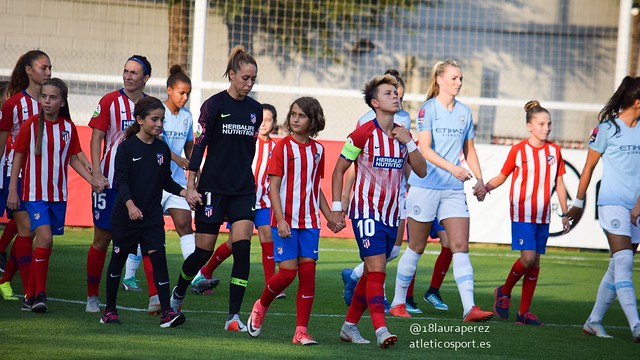 Atlético de Madrid Femenino 1-1 Manchester City. UWCL