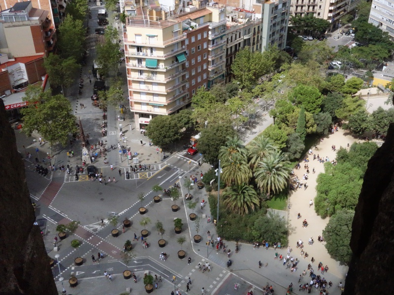 view from Sagrada Familia