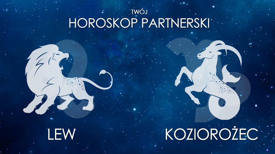 Horoskop partnerski Lew Koziorożec