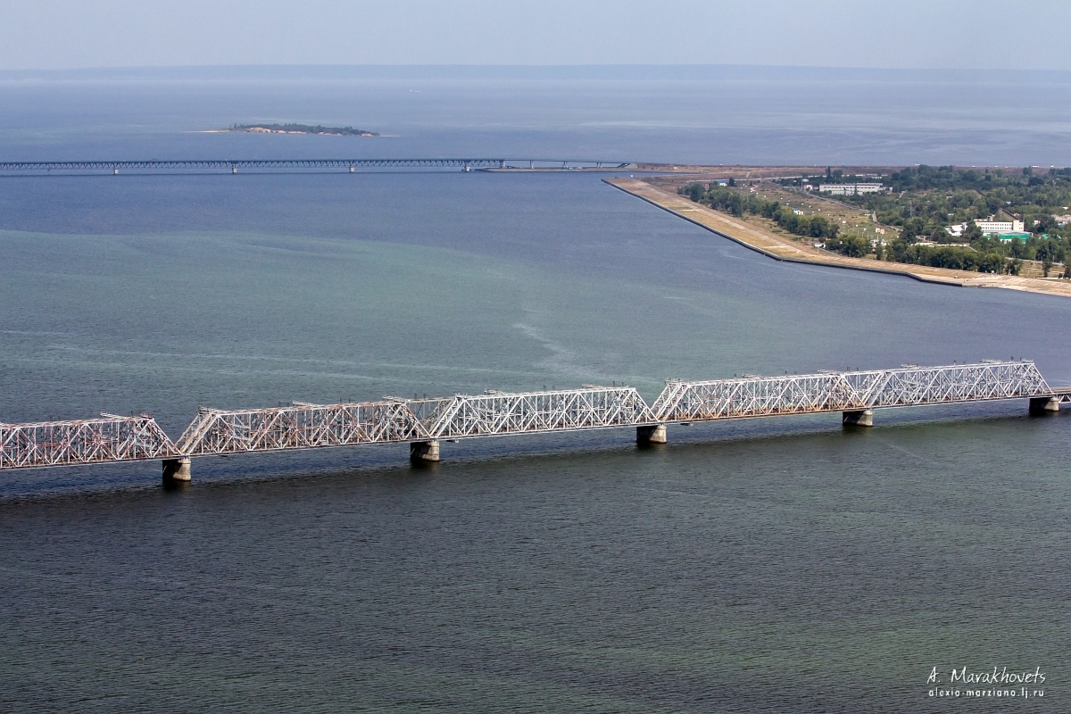Ульяновск Волга президентский мост