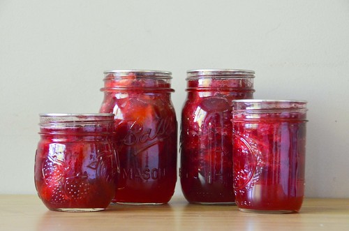 Pickled Italian Plums