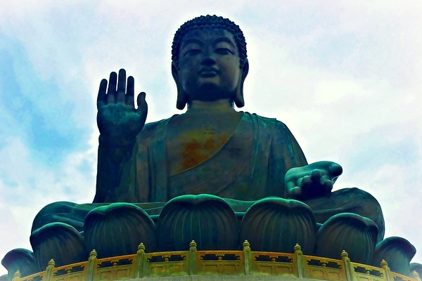 Big Buddha - Po Lin Monastery - Lantau Island - Hong Kong