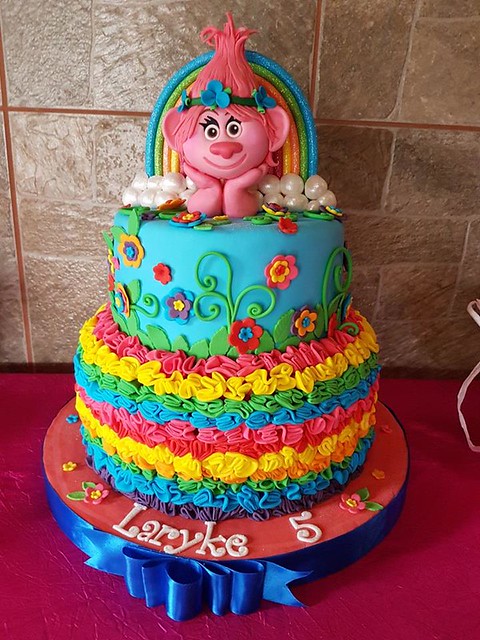 Troll Birthday Cake from Unique Cakes Richards Bay Wedding and Birthday Cakes