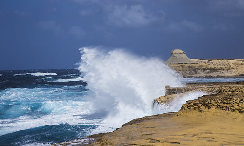 canon6d coast coastline waves sea mediterranean landscape seascape gozo malta outdoors nature