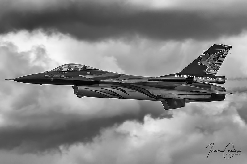 General Dynamics F-16AM Fighting Falcon – Belgium-Air Force – FA-101 – Kleine Brogel (EBBL) – 2018 09 07 – Inflight – 01 – Copyright © 2018 Ivan Coninx