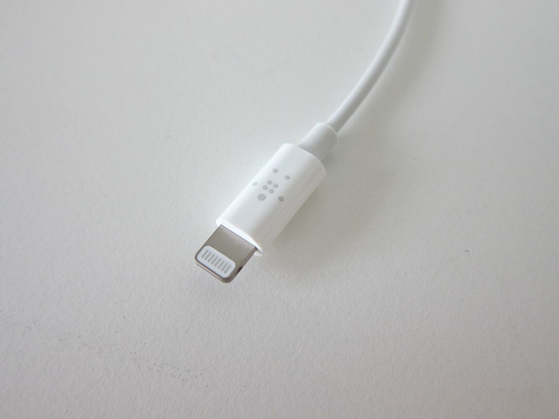Belkin 3.5mm Audio Cable with Lightning Connector - Lightning End