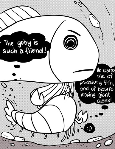 Shrimp Goby Cartoon 6