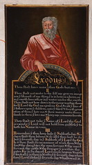 Moses with commandments I to V (late 17th Century)