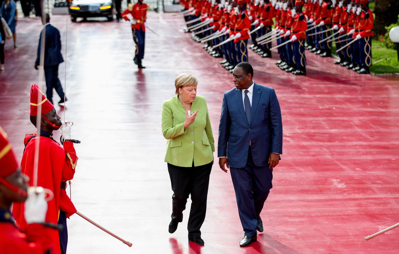 Visite de Angela Merkel à Dakar (5)