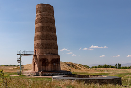 bishkek kyrgyzstan tower minaret burana tokmok silkroad balasagyn unescotentativelist