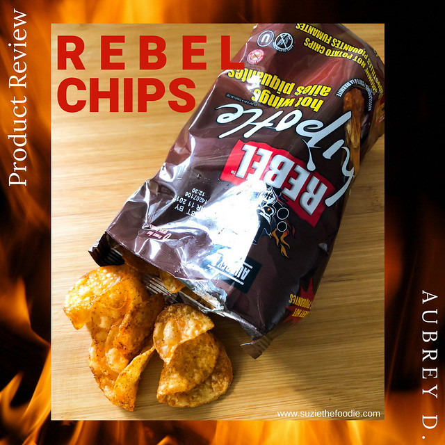 Product Review Aubrey D. Rebel Hot Chips & Sauce