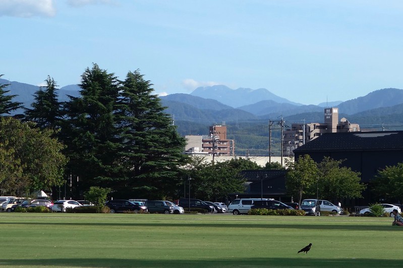 Mt. HAKUSAN from Kanazawa Civic Art Village