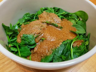 Spinach with Sesame Sauce