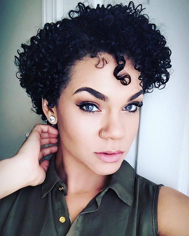 Best Bold Curly Pixie Haircut 2019- 50 Hairstyle Inspirations 50