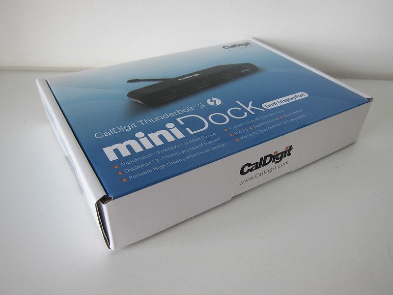 CalDigit - Thunderbolt 3 mini Dock (DisplayPort) - Box