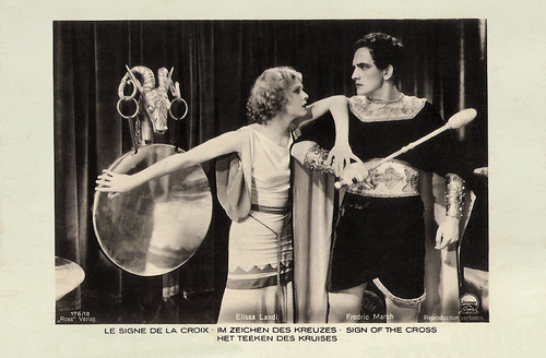 Elissa Landi and Frederic March in The Sign of the Cross (1932)