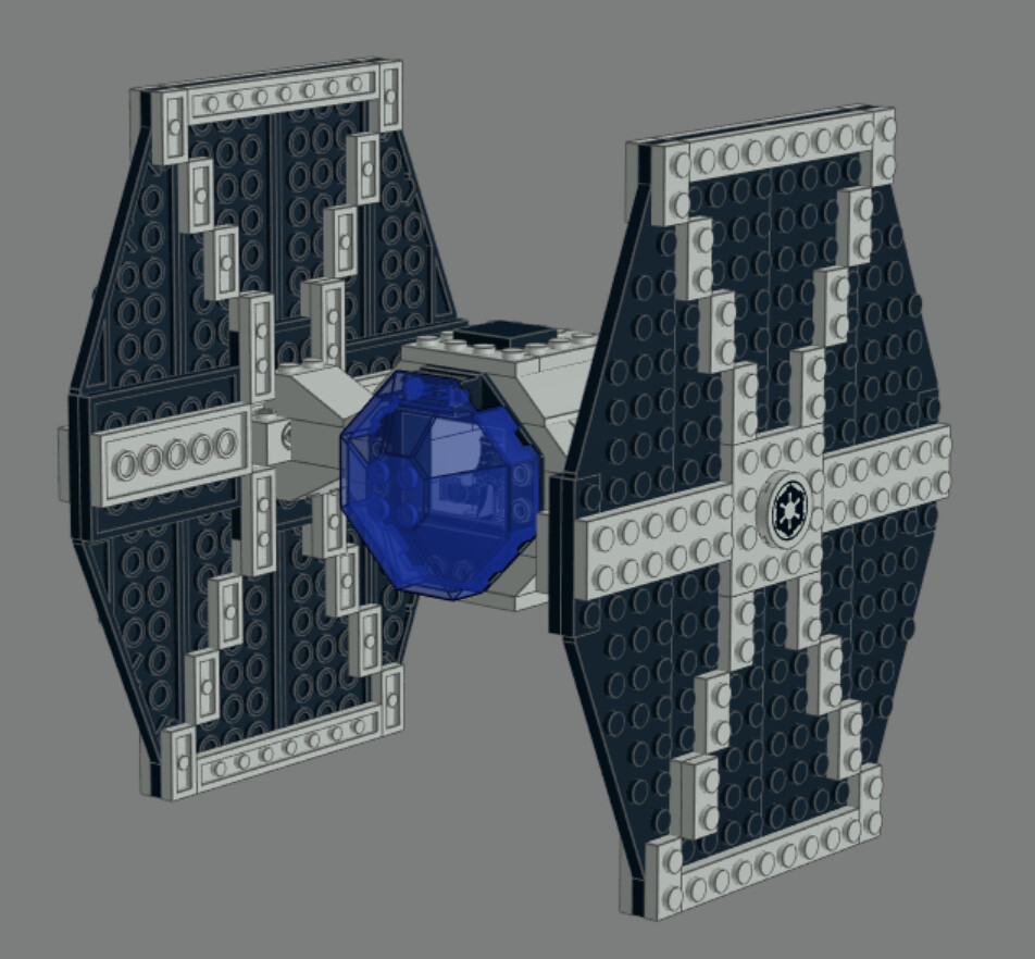 classic tie fighter front