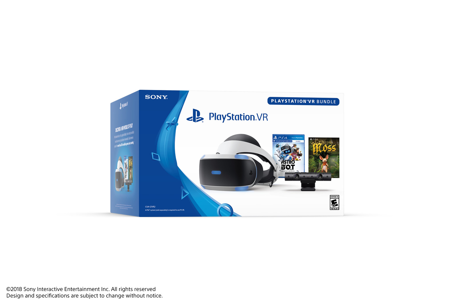PlayStation VR Bundle: Astro Bot Rescue Mission & Moss