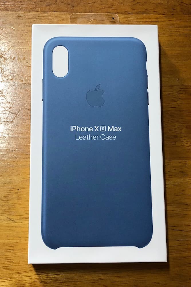 iPhone XS Maxレザーケース