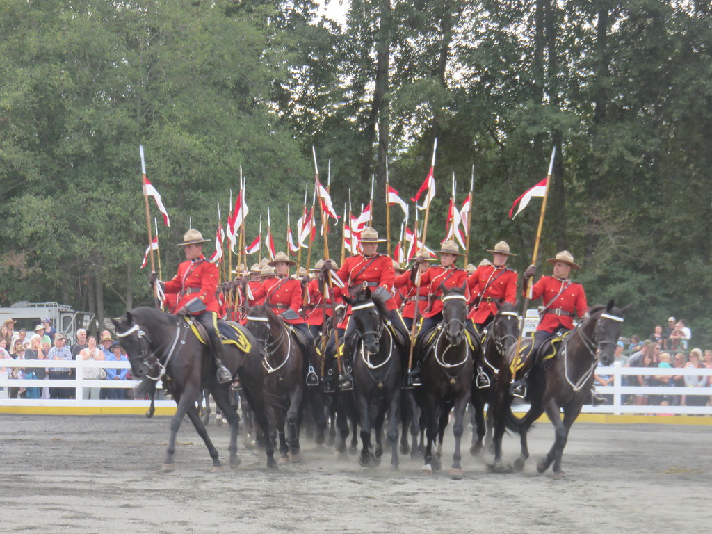 The RCMP Musical Ride.