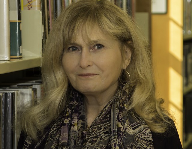 On Sept. 7, author and professor Billie Travalini was awarded the National Communicator of Achievement Award by the National Federation of Press Women (NFPW). She teaches English and creative writing in the Wilmington University College of Arts & Sciences. (Image courtesy of the 14th International Conference on the Short Story in English)