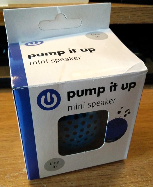 Poundland speaker in a box