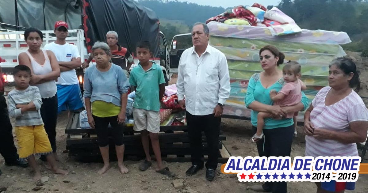 Asistencia Humanitaria para las familias damnificadas del incendio estructural acontecido en la parroquia Eloy Alfaro
