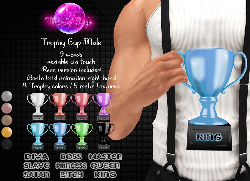 {Flair ‘n’ Style} Trophy Cup Male