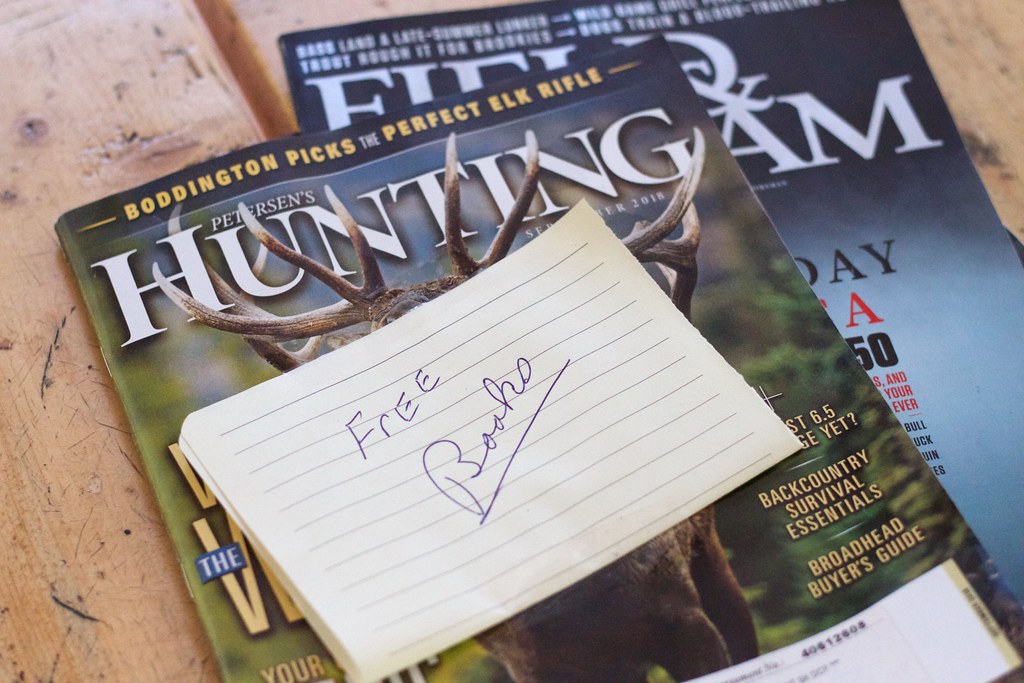 Free As In Hunting and Fishing Magazines