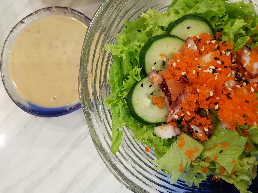 刺生沙拉 Sashimi Salad rm$9.80 @ 明太寿司 Sushi Mentai USJ9