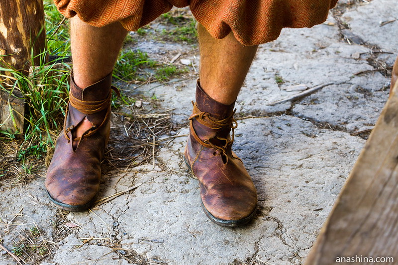 Повседневная обувь викинга, Музей живой истории эпохи викингов Бьоркагард