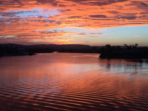 sunset water australia iphone