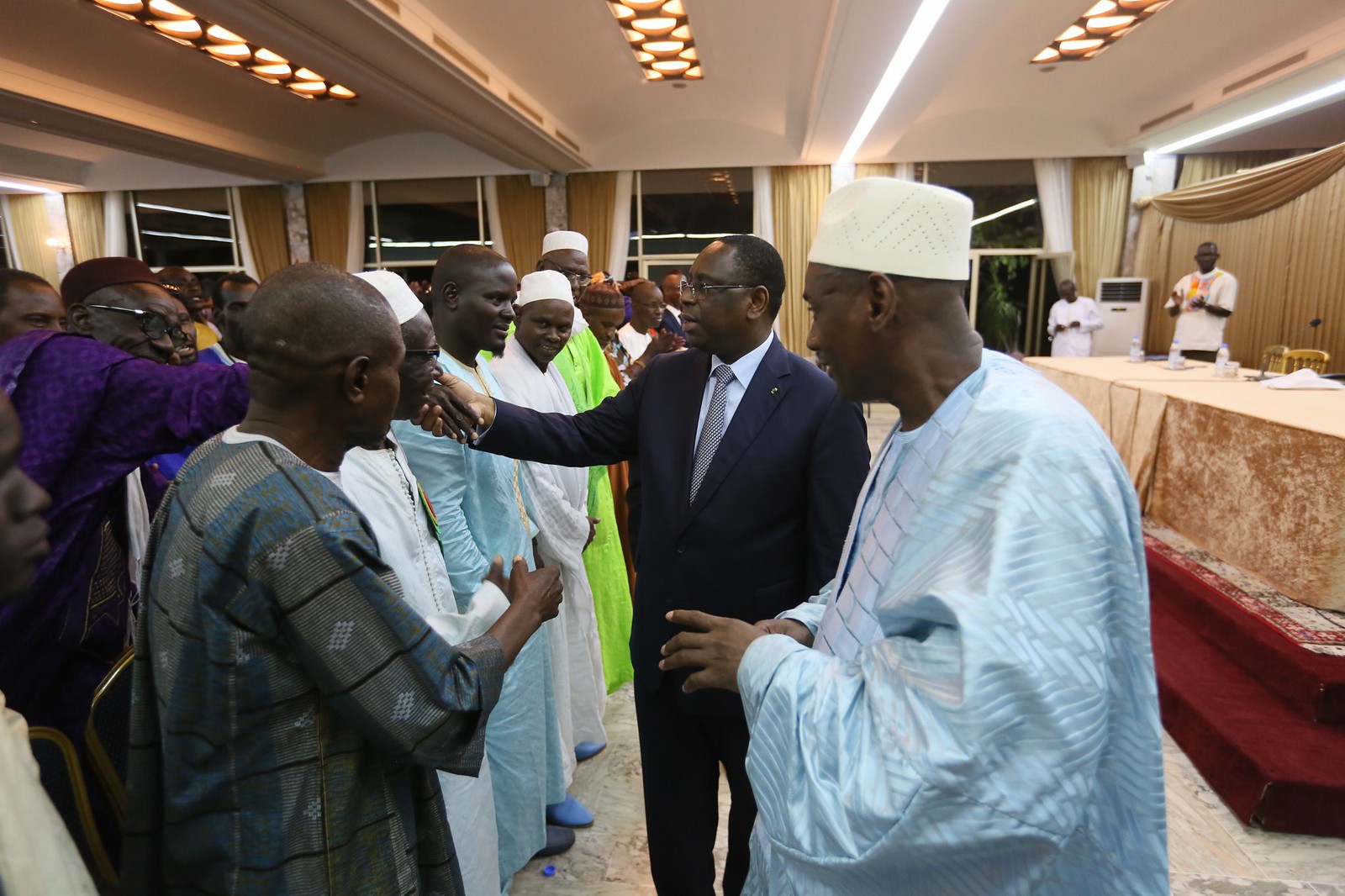 Audience de Ranérou au Palais, Amadou Dawa Diallo et ses Partisans avec Macky Sall (26)