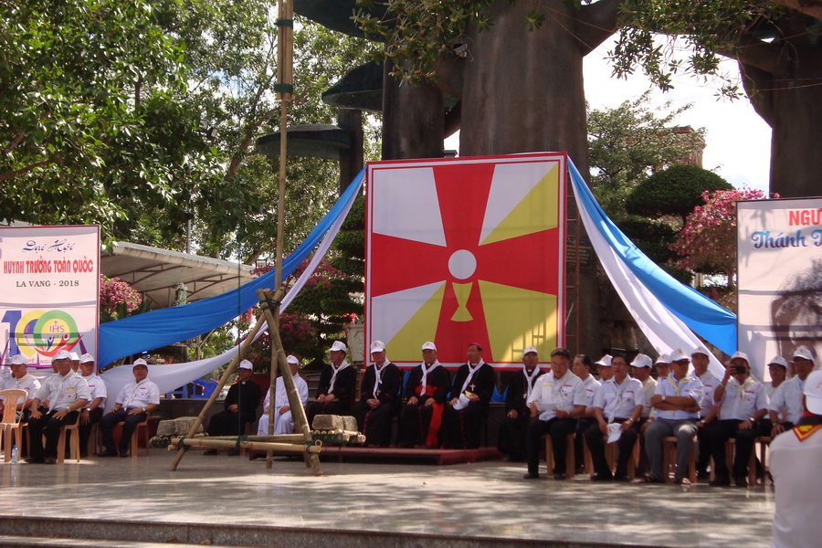 Liên Đoàn TNTT Giáo Phận Qui Nhơn tham dự Đại Hội TNTT tại La Vang