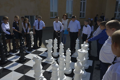 Шахматный турнир с детьми на площадке музейно-просветительского центра музея