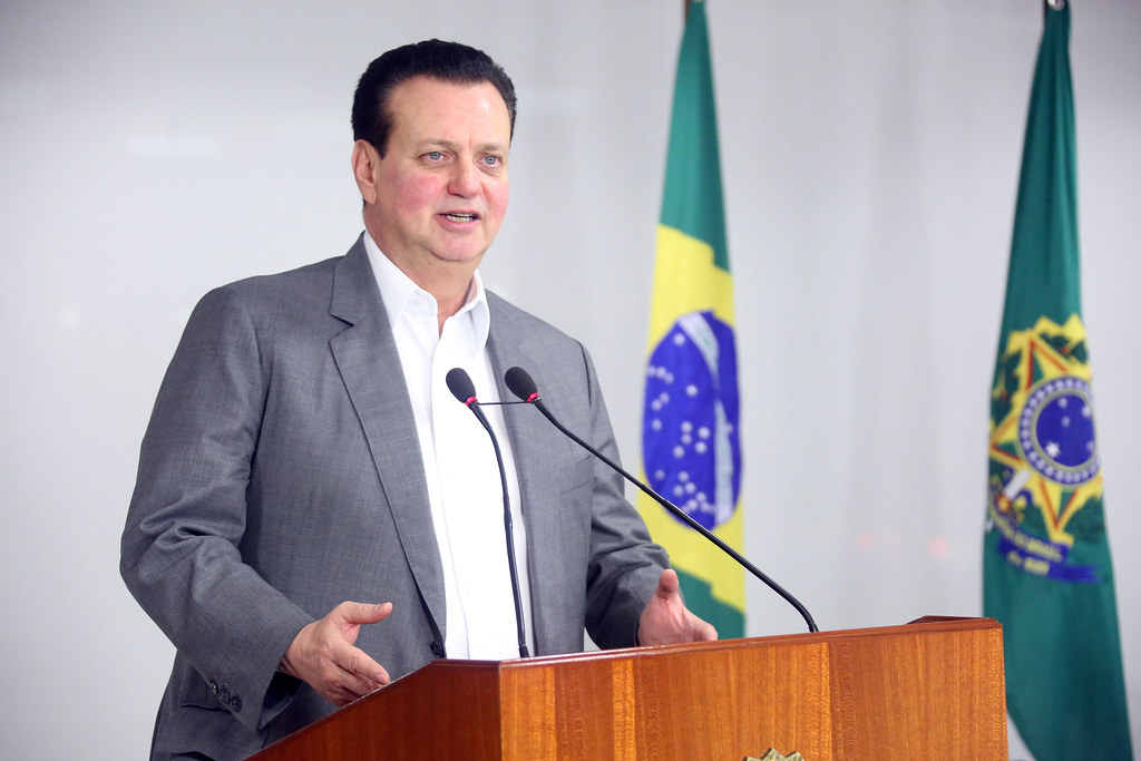 Ministro Gilberto Kassab participa de cerimônia de assinatura do Decreto de Radiodifusão. 22/08/2018. Brasília-DF.