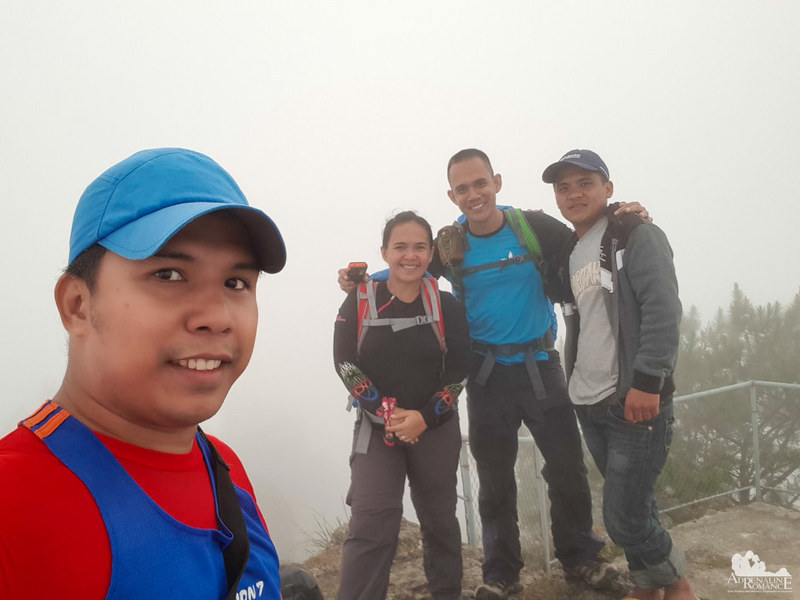 Foggy Mt. Lubo summit