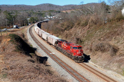locomotive engine ac4400cw canadianpacific csx wa westernatlantic railway railroad railfan train coveredhopper phosphate emerson georgia