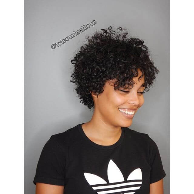 Best Bold Curly Pixie Haircut 2019- 50 Hairstyle Inspirations 46