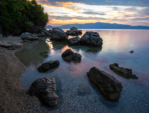 canon nature greece landscape sea sunrise hdr outdoor lefkada island rocks reflection