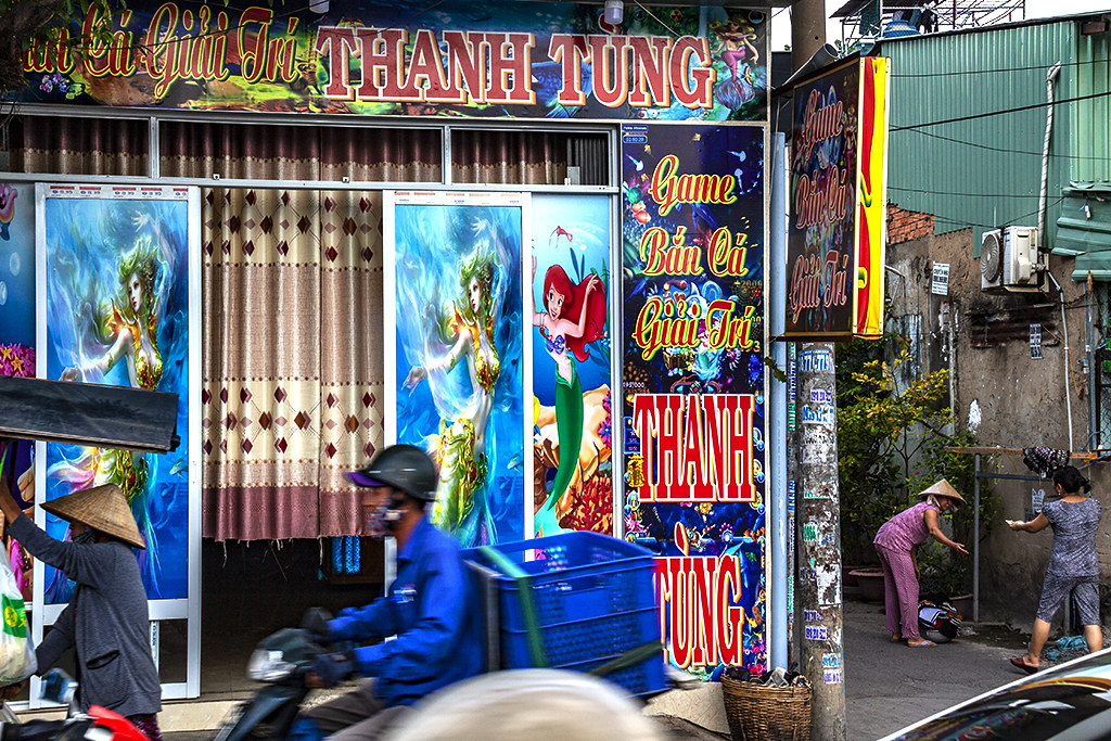 Video game parlor in District 6--Saigon