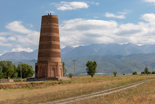 bishkek kyrgyzstan tower minaret balasagyn unescotentativelist