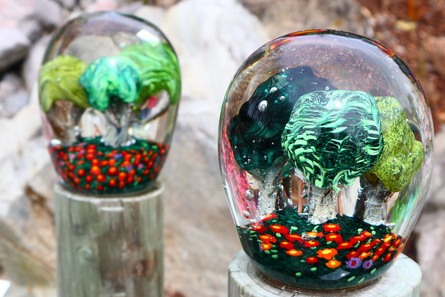 Lava Glass sculpture garden, Taupo - New Zealand