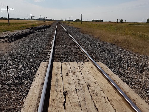 railway tracks railroad rural