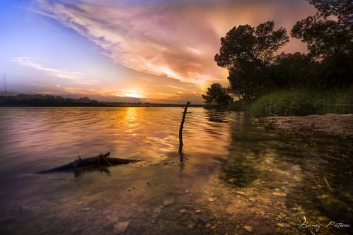 instagood landscape sunset lake reflection reflexion tree nature cloud sky waterscape