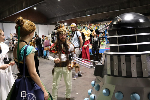Dorian meets the Dalek (they didn't get along)