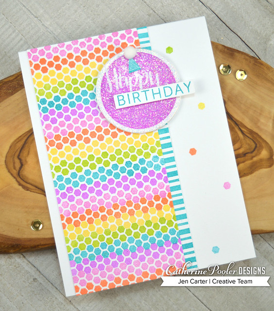 Jen Carter CP Rainbow Hexagon For Everything Spot On Birthday 3