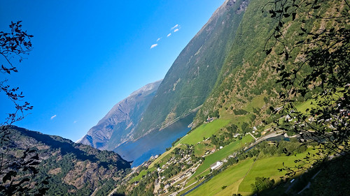 aurlandsfjord europe fjord flåmfyretrail hiking norway