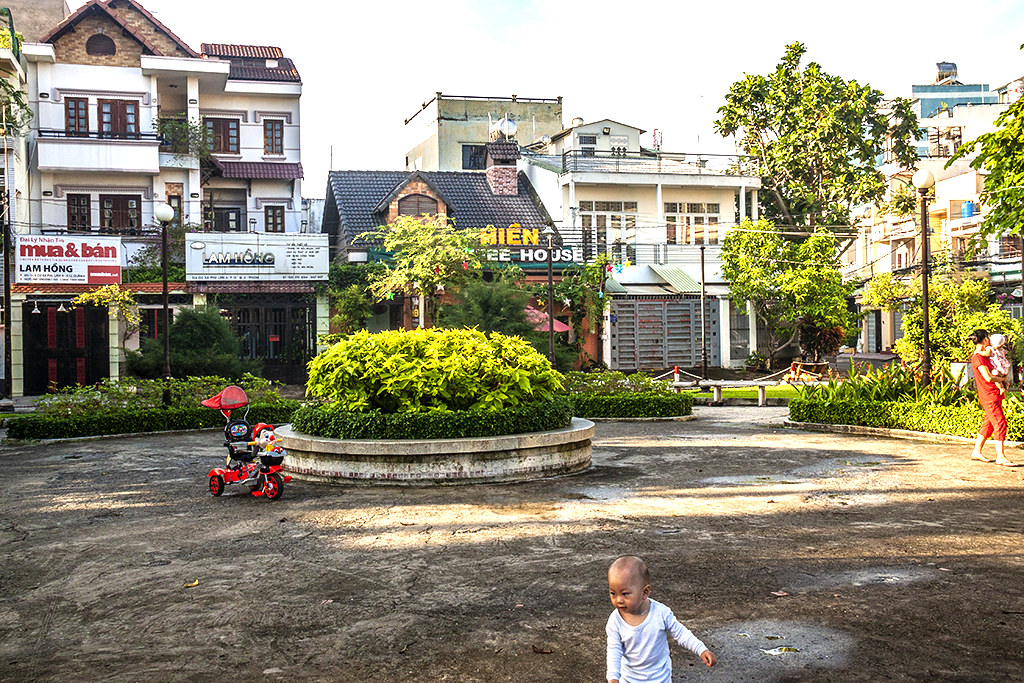 Small park in Phu Lam--Saigon